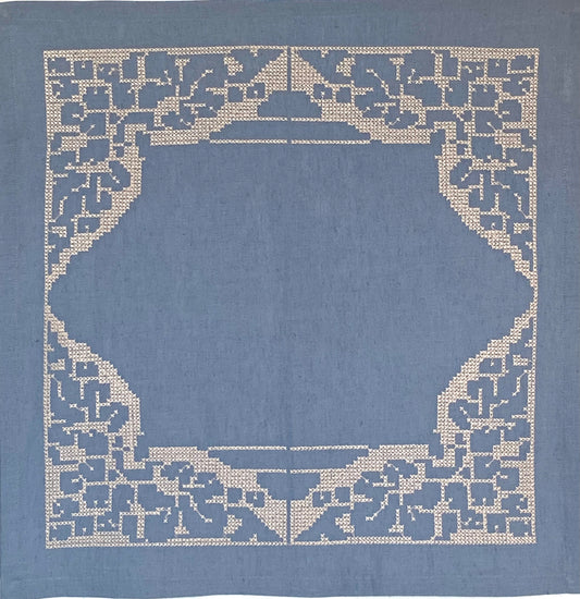 EDITH Napkin Embroidered Cotton/Linen