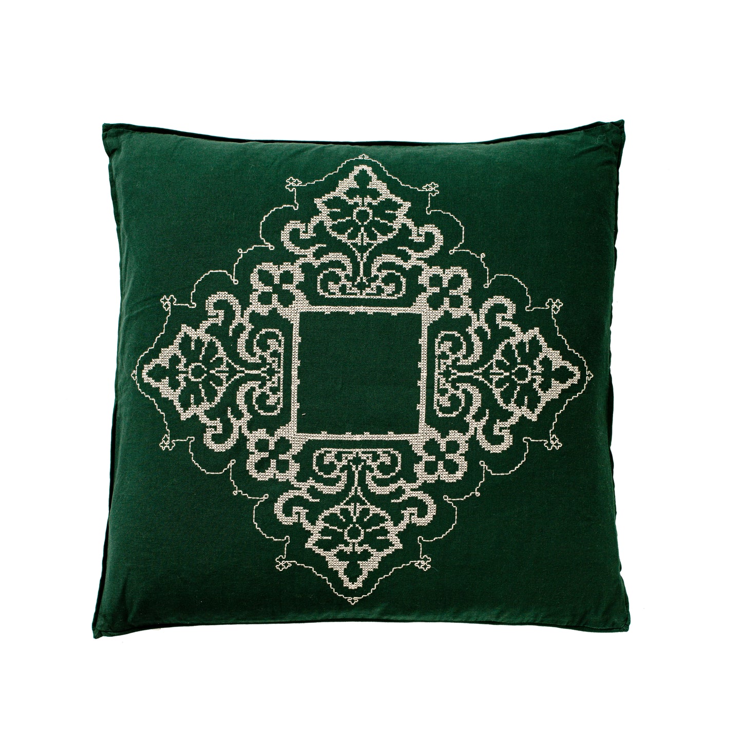 HANNA Cushion Embroidered Cotton